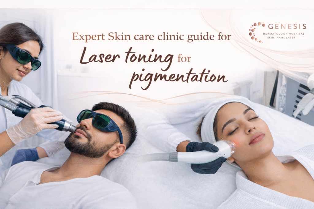 Expert Skin care clinic guide for Laser toning for pigmentation