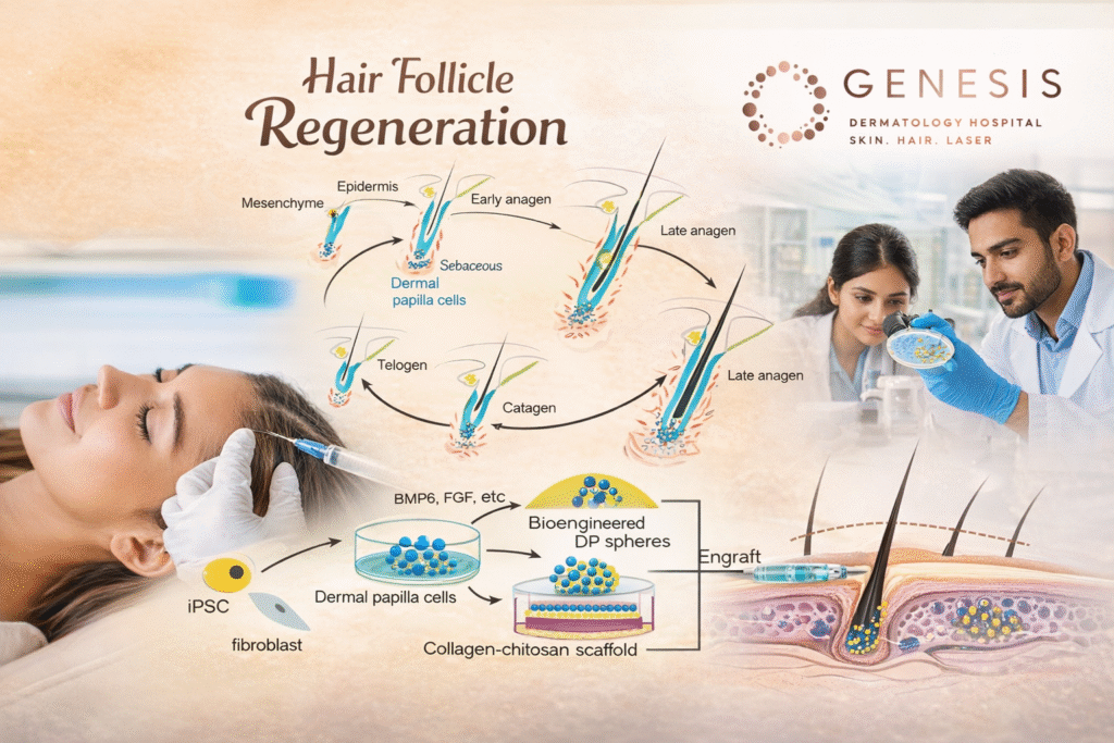 Hair Follicle Regeneration Laser hair treatment