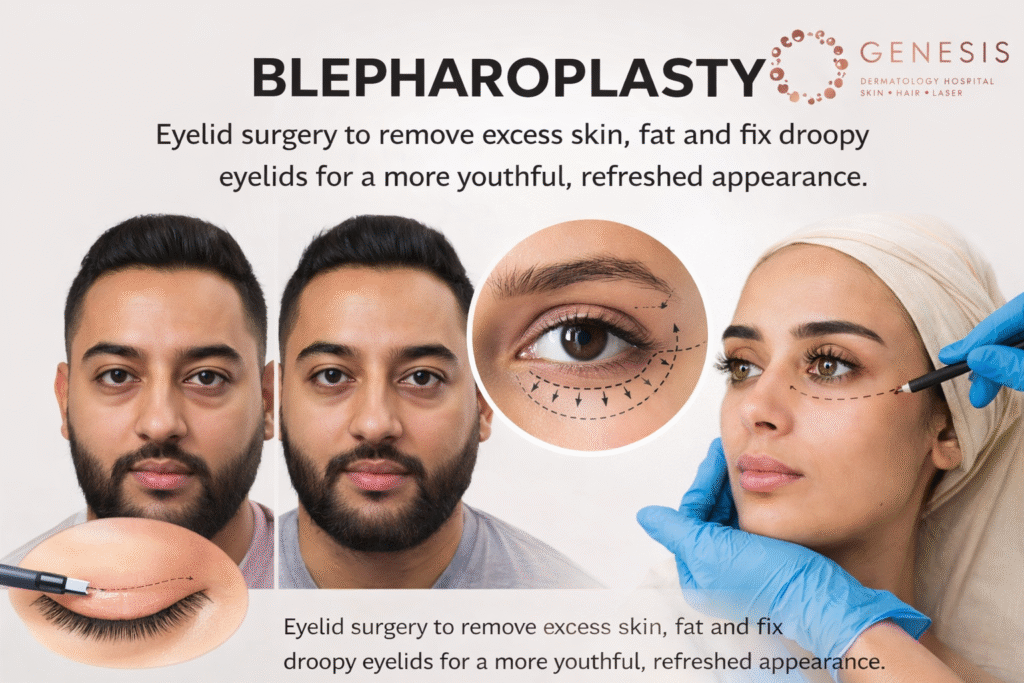 Blepharoplasty (Eyelid Surgery) Explained: Procedure, Recovery & Results. Ultimate Guide.expert skin clinic