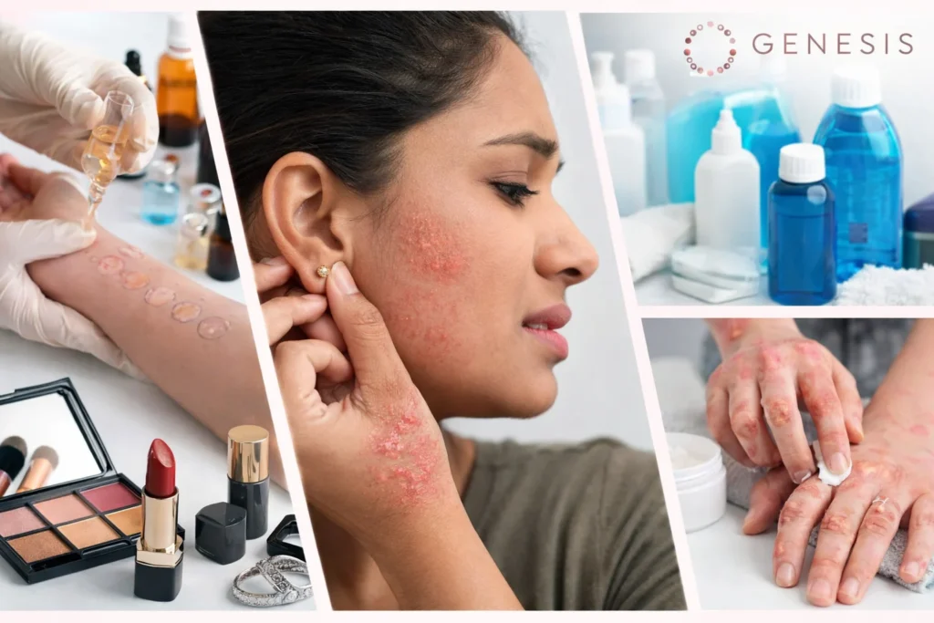 Insidious hack about Contact Dermatitis from Jewellery, Cosmetics & Detergents: How to Identify & Avoid Triggers. affordable skin doctor in chennai